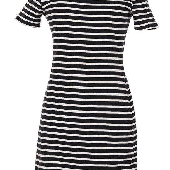 Sanctuary black and white striped dress Size Small - Picture 2 of 7